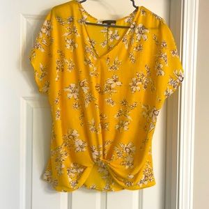 West kei knotted blouse